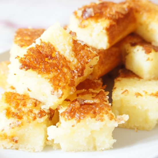 Receita de Queijadinha com Queijo Parmesão