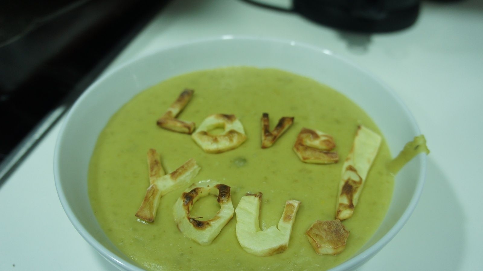 Receita de Creme de Ervilha