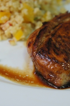 Filé de Peito de Frango Marinado no Mel