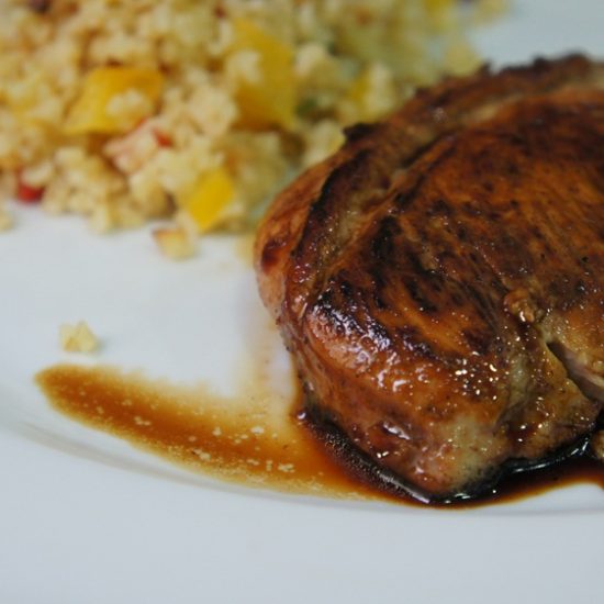 Filé de Peito de Frango Marinado no Mel