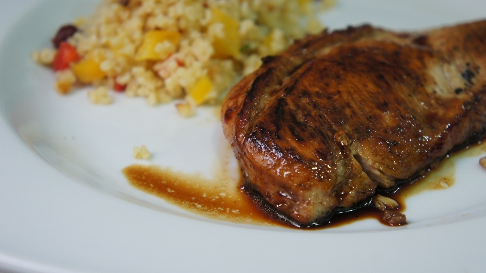 Filé de Peito de Frango Marinado no Mel