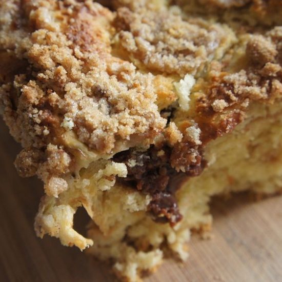 Receita de Cuca da Vó Isaura.