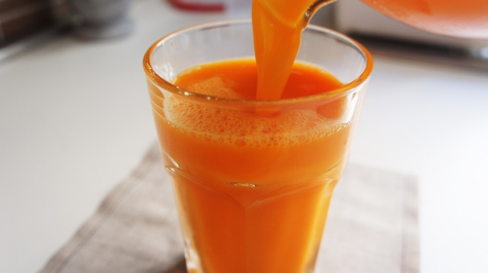 Receita de Suco de cenoura