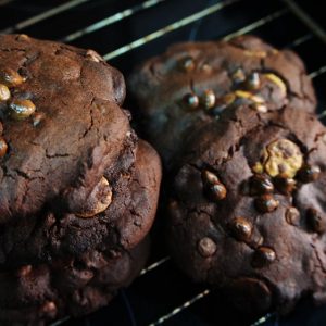 Cookie de Chocolate Duplo