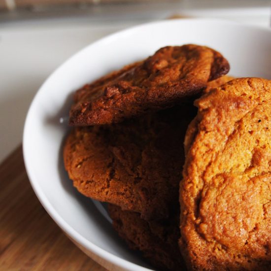Biscoitos de Gengibre, Mel e Pimenta