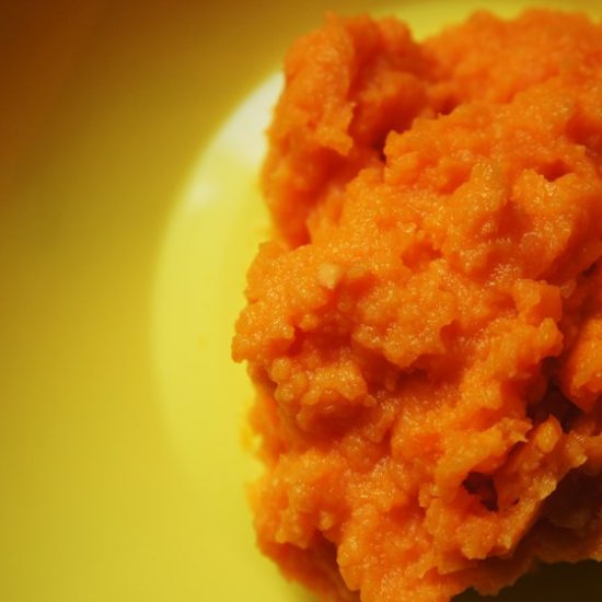 Purê de Batata Doce para Bebês