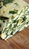Receita de Omelete Enrolada de Espinafre