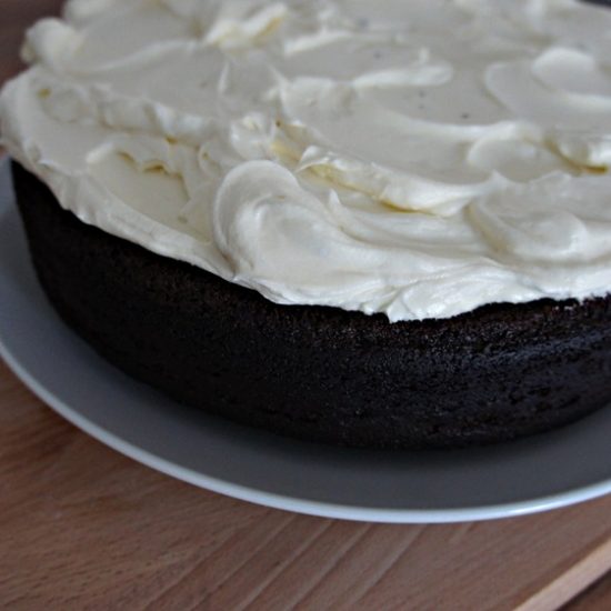Bolo Guinness de Chocolate