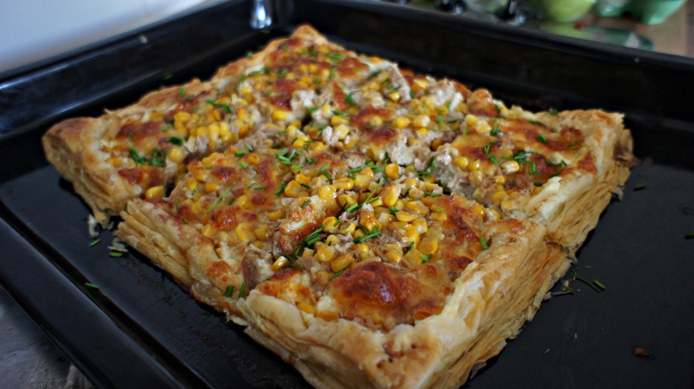 Receita de Pizza de Massa Folhada