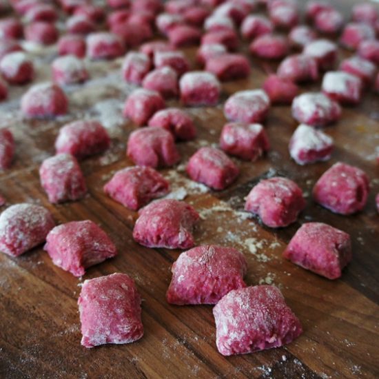 Receita de Nhoque de Beterraba