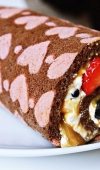 Receita de Rocambole Desenhado