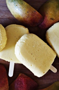 Receita de Picolé de Manga Cremoso