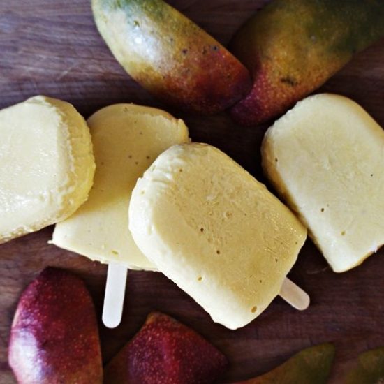 Receita de Picolé de Manga Cremoso
