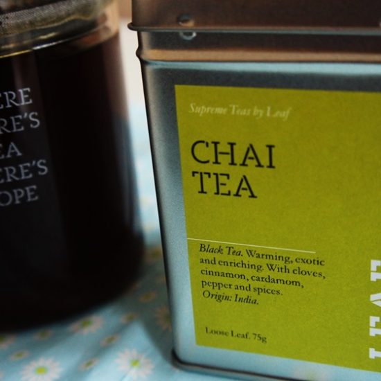 Chai tea, a esperança em forma de chá
