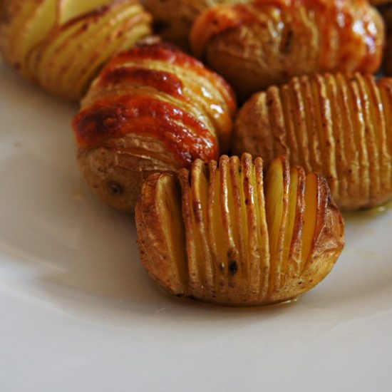 Receita de Hasselback Potatoes