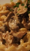 Receita de Massa com Molho Cremoso de Cogumelo