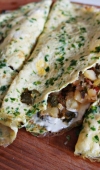 Swiss Chard e a Saffron Omelette do Yotam Ottolenghi