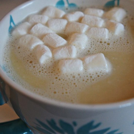 Receita de Chocolate Quente de Chocolate Branco