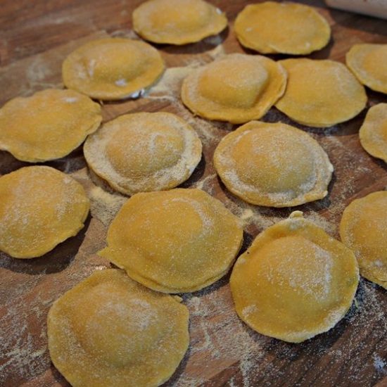 Receita de Ravioli de Ricota