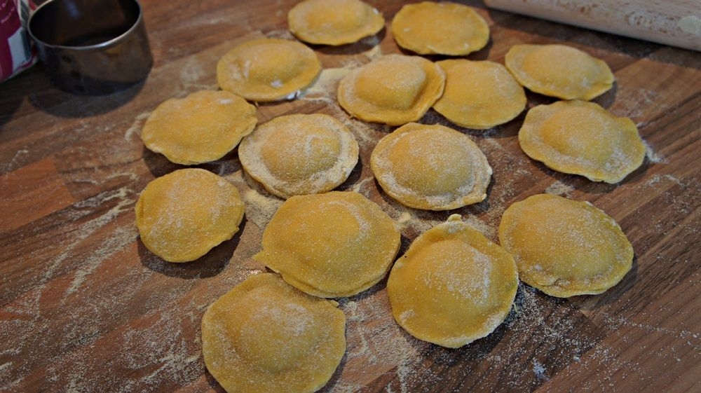 Receita de Ravioli de Ricota