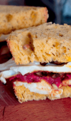 Receita de Sanduíche Vegetariano de Queijo Coalho
