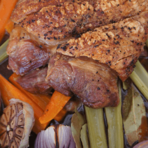 Ombro de porco assado pururuca do Jamie Oliver