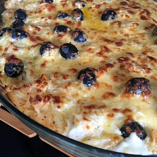 Receita de Bacalhau com Nata (Versão Com e Sem Batata Frita)