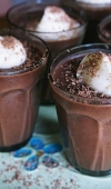 Receita de Panna Cotta de Chocolate