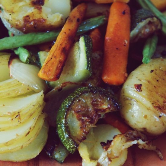 Como Assar Vegetais