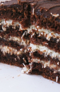 Receita de Bolo Prestígio (chocolate e coco)