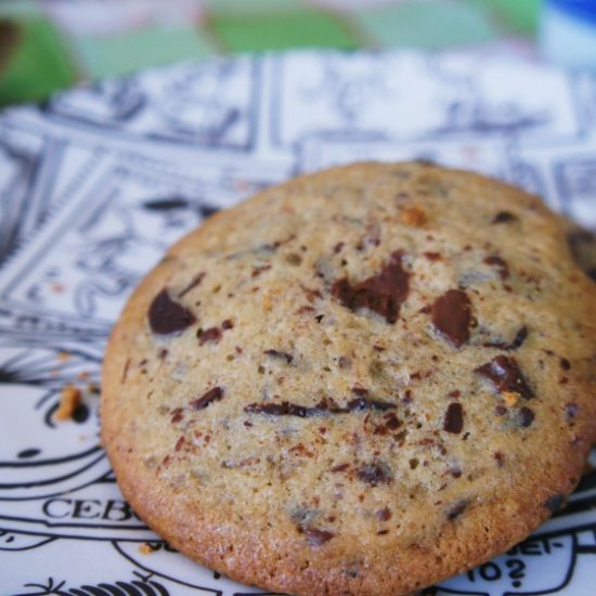 Receita de Cookie de Baunilha com Gotas de Chocolate (dicas para congelar)
