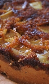 Receita de Bolo de Maçã e Amêndoa Invertido