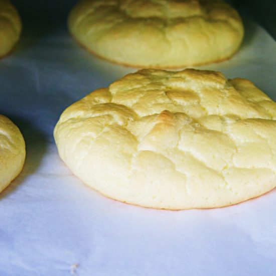 Receita de Pão Nuvem (Cloud Bread)