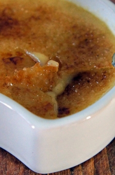 Receita de Creme Brûlée de Laranja e Canela