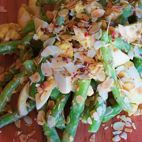 Receita de Salada de Vagem com Ovo Cozido