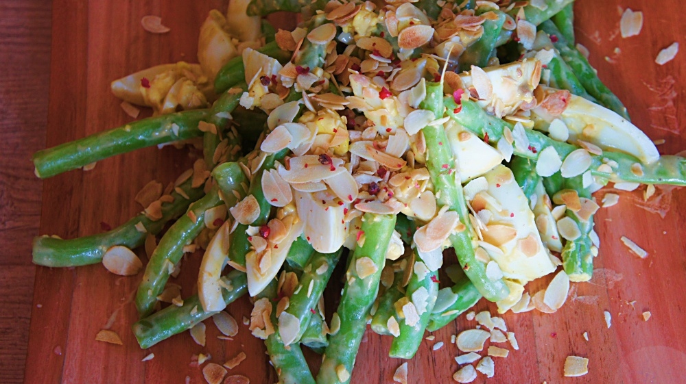 Receita de Salada de Vagem com Ovo Cozido