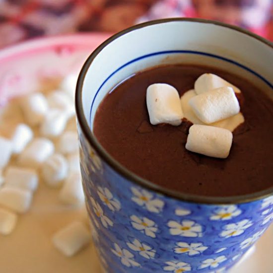 Receita de Chocolate Quente de Nutella