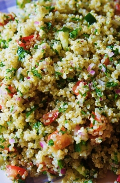 Receita de Tabule de Quinoa