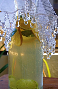 Receita de Água Aromatizada de Laranja, Limão e Hortelã