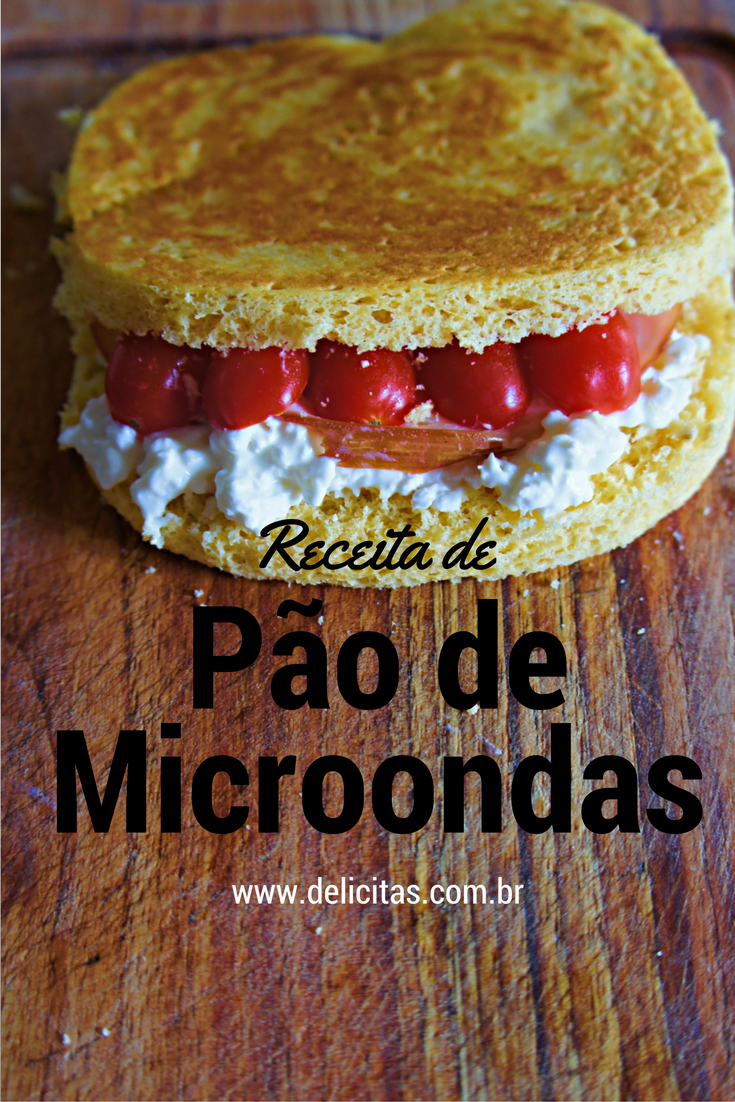 Receita de Pão de Microondas sem Glúten (Receita Dukan)