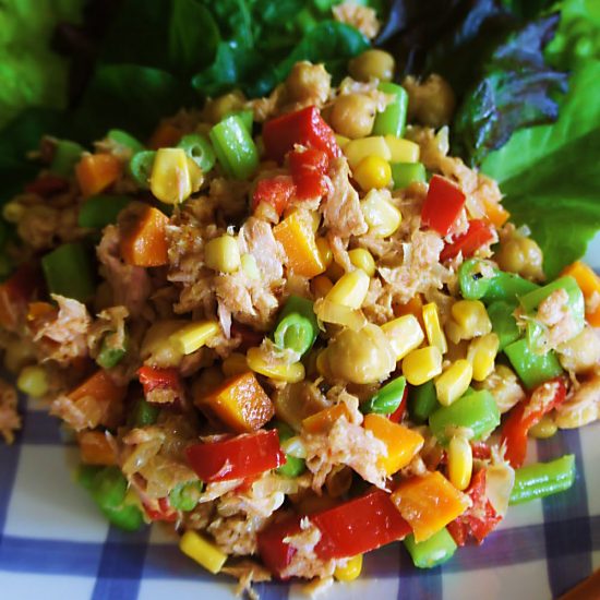 Receita de Salada de Atum