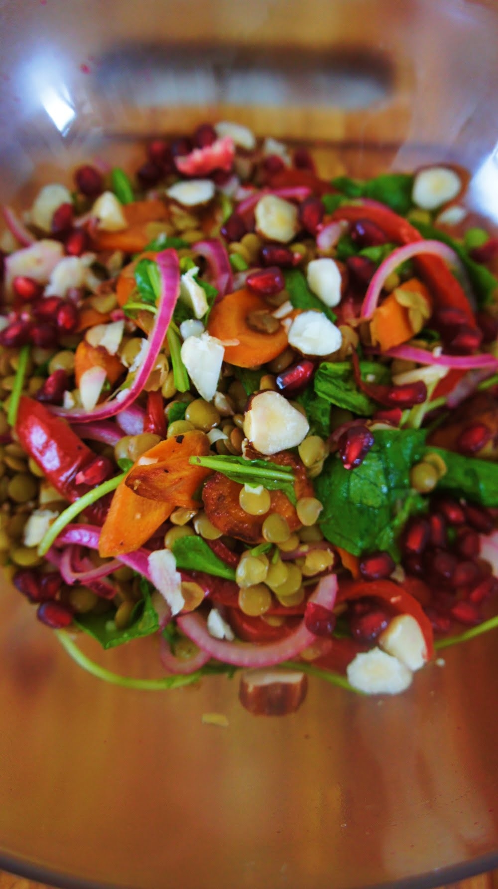 Receita de Salada de Lentilha com Tudão