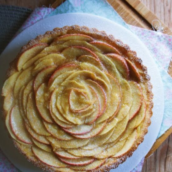 Receita de Torta Francesa de Maçã com Pâte Sablée