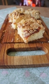 Receita de Cuca de Goiabada com o Dobro de Farofa de Açúcar