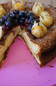 Receita de Bolo Cremoso de Requeijão