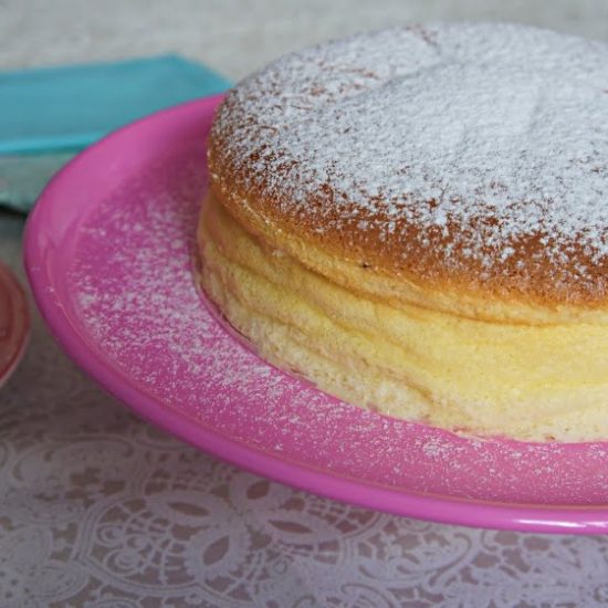 Receita de Cheesecake Japonesa
