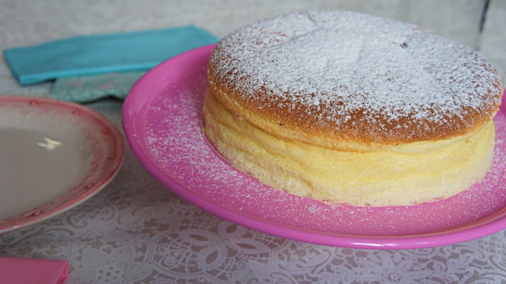 Receita de Cheesecake Japonesa