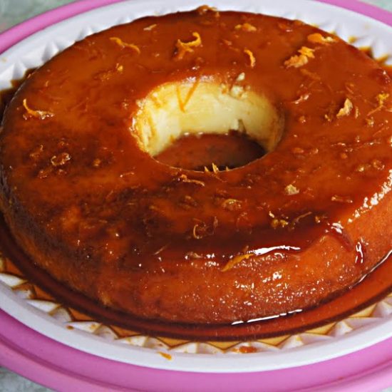 Receita de Pudim de Laranja