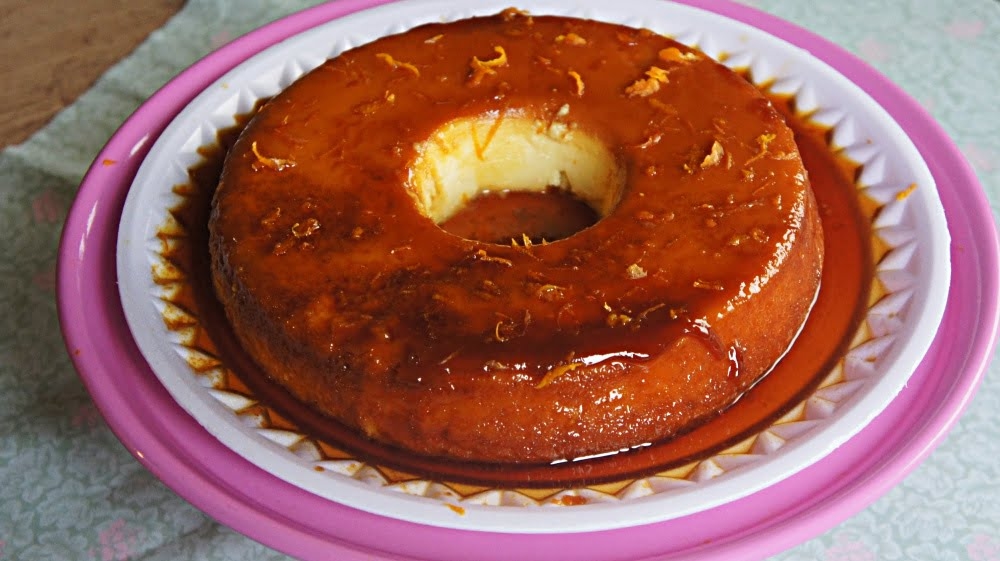 Receita de Pudim de Laranja