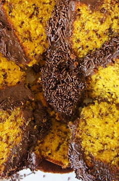 Receita de Bolo Formigueiro de Cenoura